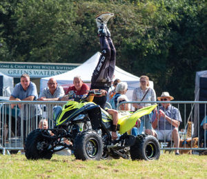 Dangerous Steve will be performing death-defying stunts