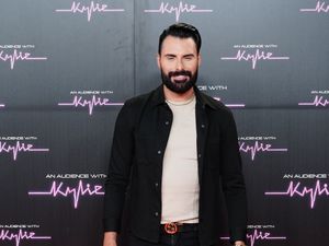 Supporting image for story: Rylan Clark reacts after he is compared to man in police e-fit