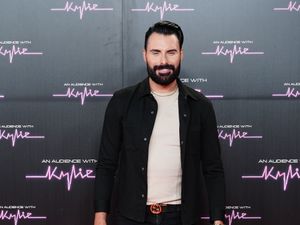 Supporting image for story: Rylan Clark reacts after he is compared to man in police e-fit