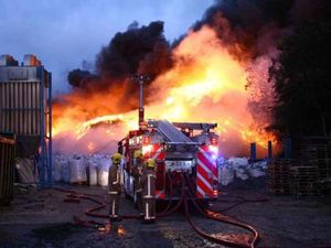 Supporting image for story: Fire at industrial estate