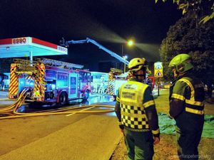 Supporting image for story: 30 firefighters tackle Tesco Express fire in Birmingham
