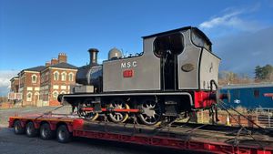 32 Gothenburg at Oswestry Station