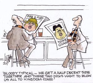 Bob Lawton's work (Beware: strong language)