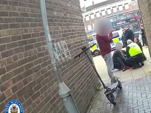 Supporting image for story: Man, 18, arrested after police officer run down by 'illegally ridden' e-scooter