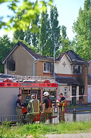 One person, a man in his 70s, was confirmed to have died in the Maybury Drive blaze