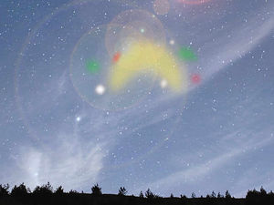 Supporting image for story: UFO mystery for aircraft enthusiast