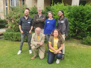 The Big Solar Coop team with Jon Halle, front row left.