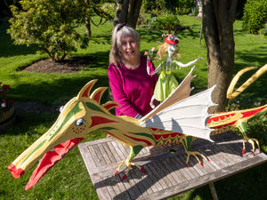 Supporting image for story: Fantasy creatures taking up residence in woodland
