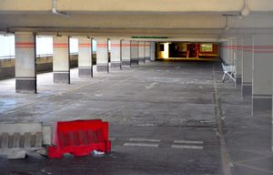 The car park has been closed for months