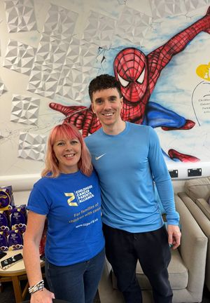Dan met up with the Rachael Olley, the CEO of the Childhood Cancer Parents Alliance 