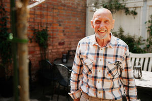 Robin Beddoes at the Woodman Inn