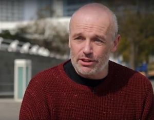 Alan Steele has spoken publicly for the first time since being released from hospital. Photo: Sky News