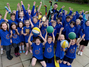 Supporting image for story: Youngsters showing off sports skills