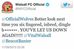 The tweet which was later deleted 