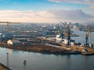 Supporting image for story: New deep water quay and autonomous vehicles part of £300m Belfast Harbour plan