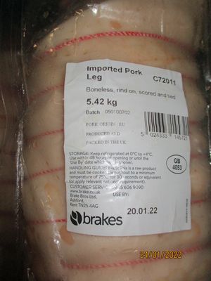 Out of date food found in The Koyla Kitchen by hygiene inspectors. Photo: Dudley Council