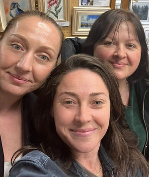 Svitlana Vasylieva, Yana Tyshyna and Tetiana Volikova.