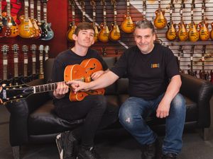 Supporting image for story: Birmingham's Guitarguitar offer free lefty guitar lessons for International Left-Handed Day