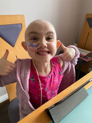 Emilia during treatment
