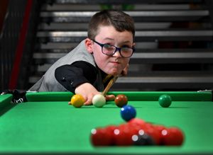 Tommy 'The Tornado' Fallon in action