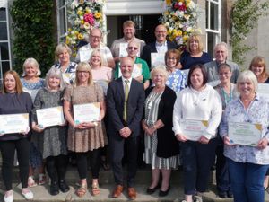 Supporting image for story: Staff at Hope House and Ty Gobaith Children’s Hospices honoured for long service  