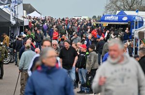 Thousands flocked to Stafford for the International Classic Motorcycle Show