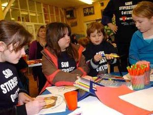 Supporting image for story: Stiperstones school pupils on publicity mission