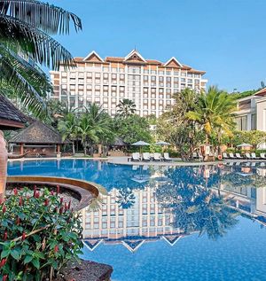 The Shangri-La hotel in Chiang Mai