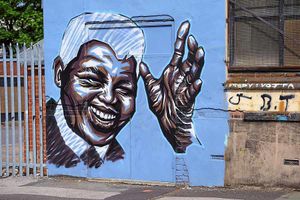 Steve Edwards' image of Nelson Mandela.