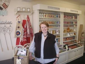 Owner Nicolette Byrne in her shop, Number 45, on Upper Bar