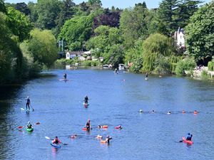 Supporting image for story: Campaigners taking to River Severn in water quality protest