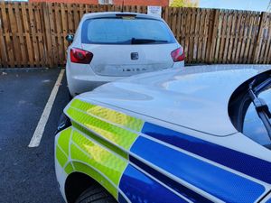 Checks found this car to have been stolen. Photo: Brierley Hill Police