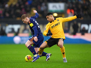 Supporting image for story: Joao Gomes makes World Cup chances admission after poor Wolves season - but midfielder still holding out hope