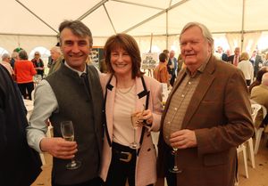 Neil Gittins, Shropshire's Lord Lieutenant, Anna Turner and Roger Murphy