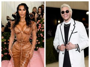 Supporting image for story: Kim Kardashian makes relationship with Pete Davidson Instagram official