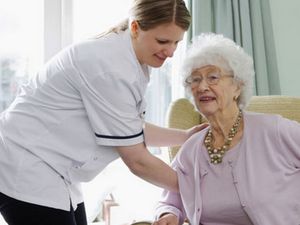 Supporting image for story: Timebomb of care for the elderly?