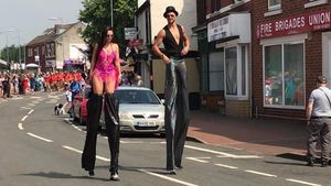 OH Festival parade in Old Hill. Photo: Darren Lester