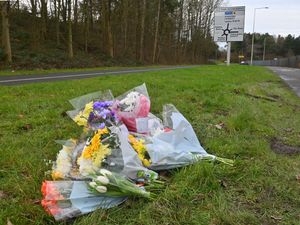 Supporting image for story: Floral tributes mark scene of Telford road tragedy that killed girl, 15, as police issue appeal
