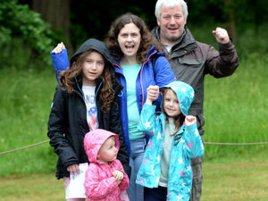 Supporting image for story: Walkers brave the rain as Attingham Park reopens