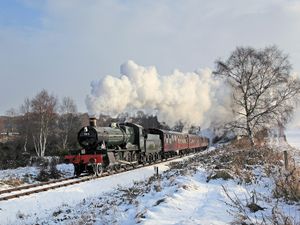 Supporting image for story: Fitting festive send-off for Severn Valley Railway locomotives