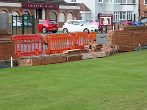 Supporting image for story: 'High speed' car smashes wall as Sutton Coldfield church left counting cost  
