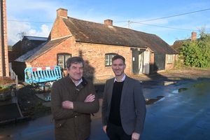 Graeme Morton of Apley Estates and Michael Cruise of BHCN Architects