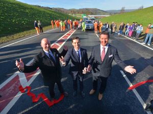 Supporting image for story: £95 million Newtown Bypass is opened - with video and pictures