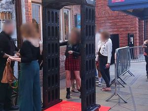 Supporting image for story: Knife arch on Shrewsbury street to ensure revellers are not carrying weapons 