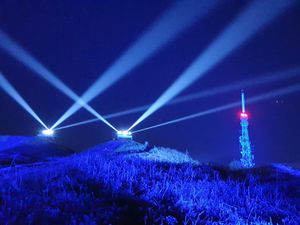 Supporting image for story: WATCH: Teams and businesses thanked for lighting up Wrekin for NHS