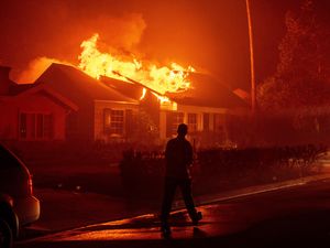 Supporting image for story: State of emergency declared amid Los Angeles wildfires