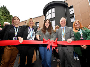 Supporting image for story: Visitors to new multi million pound Dudley College centre get a pawesome experience