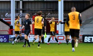 Tom Thorley celebrates for the Pics