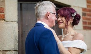 Dave and Karen got married early Picture: JOL Photography