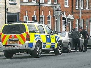 Supporting image for story: Ludlow gridlocked by driver's double yellow parking